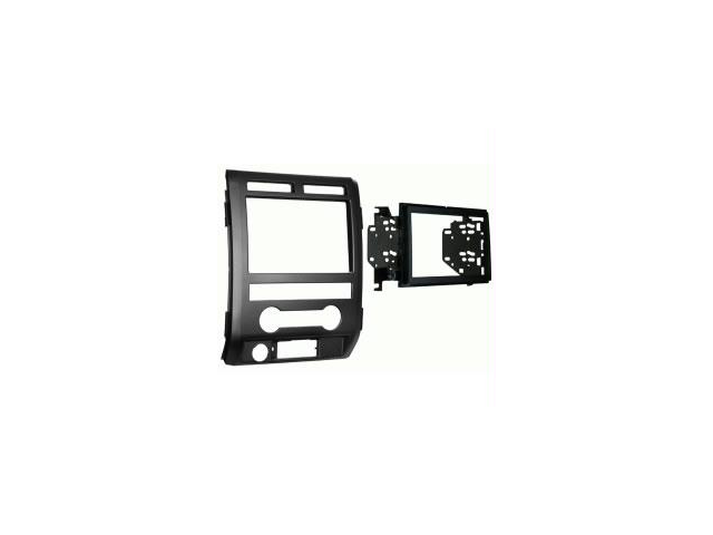 Ford+F+150+Stereo+Installation ... -2010 Ford F-150 Double DIN Stereo Installation Kit - Lariat M-Maple