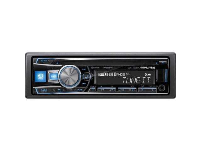 Alpine CDE-153BT Single Din Bluetooth Car Stereo - Newegg.com