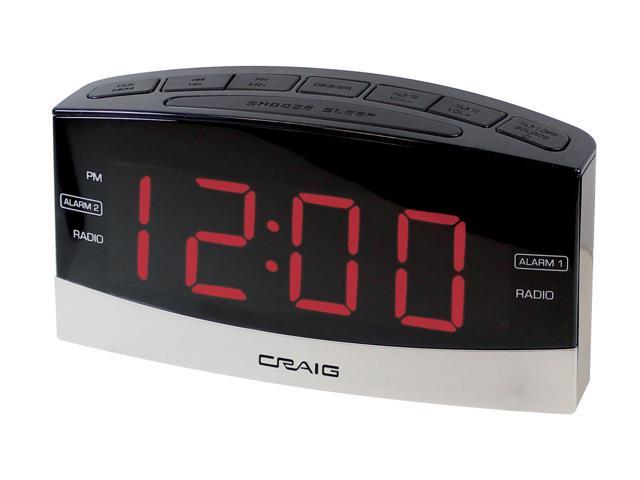 Craig Electronics Dual Alarm Clock Radio