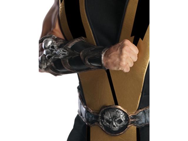 Deluxe Scorpion Mortal Kombat Costume For Men 