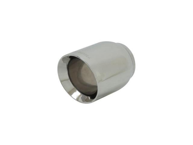 Brushed stainless exhaust tip honda #3