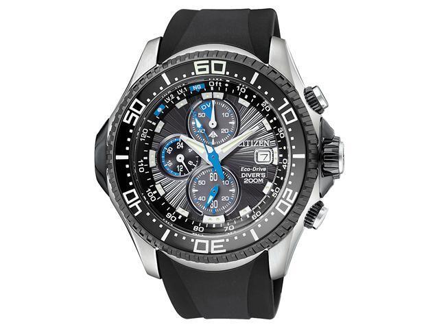 citizen eco drive black and blue