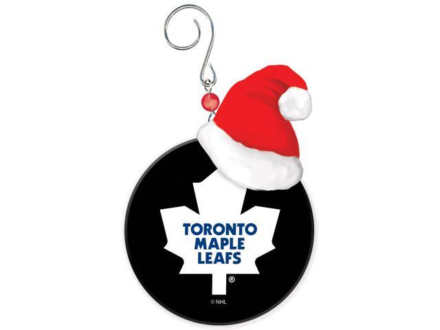 toronto maple leafs puck christmas ornament newegg com toronto maple leafs puck christmas ornament newegg com