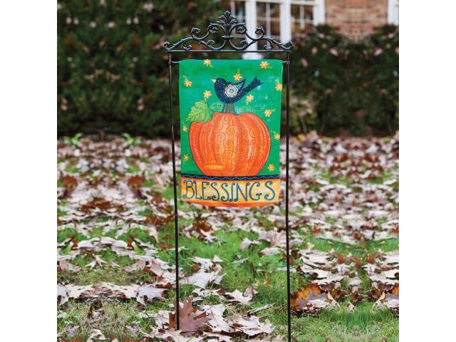 Evergreen Metal Estate and House Flag Stand Arbor-Newegg.com