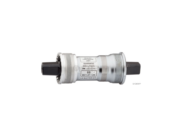 shimano bb un55 68 x 127mm square taper jis bottom shimano bb un55 68 x 127mm square taper jis bottom