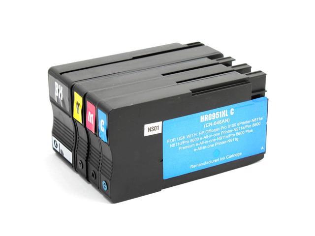 Tmp Hp Officejet Pro 8600 Premium Ink Cartridge Set Compatible 7704