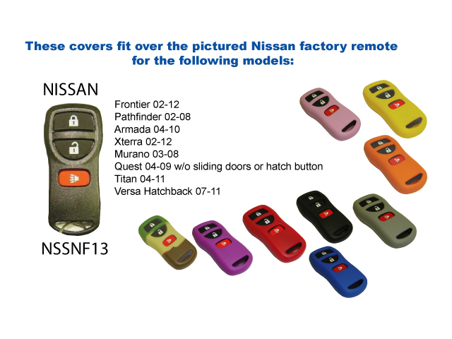 Nissan quest key fob cover #2