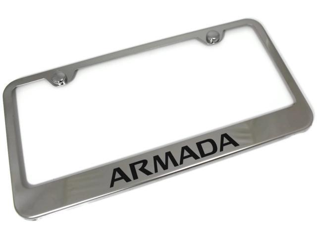 Nissan armada chrome license plate frame #9
