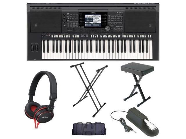 Yamaha PSR Series PSRS750 61-Key Portable Keyboard +