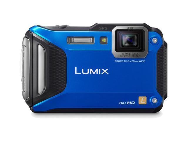 Lumix DMC-TS5 Digital Camera (Blue)