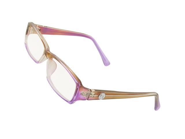 Ladies Plastic Frame MC Clear Lens Plano Glasses Light ...