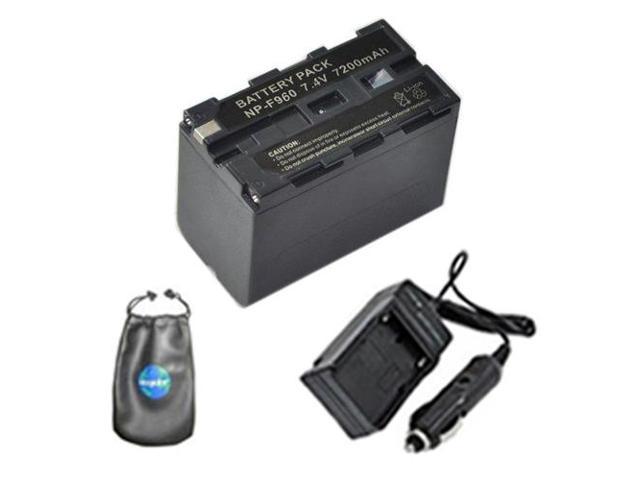 Digital Replacement Battery PLUS Mini Battery Travel Charger for Sony 