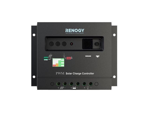 RENOGY 30 Amp PWM Charge Controller Regulator Off Grid for Battery
