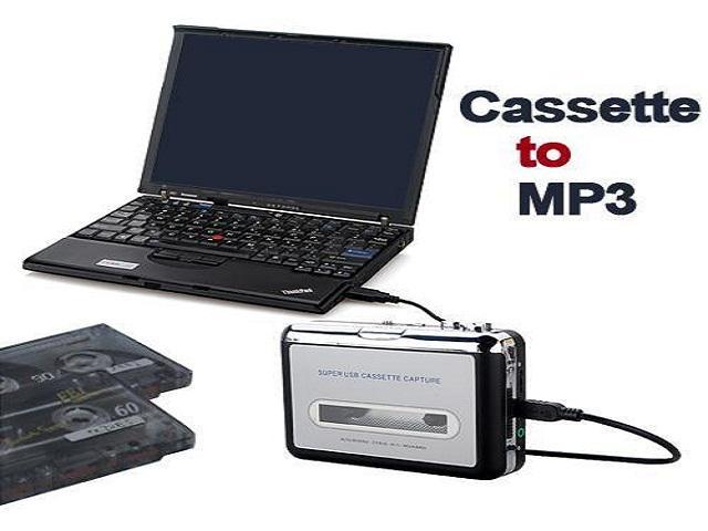 Tape to PC USB Cassette-to-MP3 CD Converter Capture