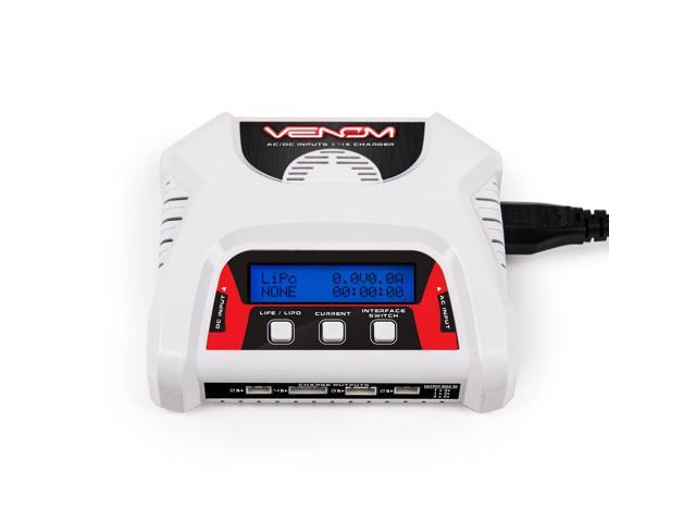 Venom 2-4 Cell AC/DC Dual LiPo Battery Balance Charger | Part No. 0683 