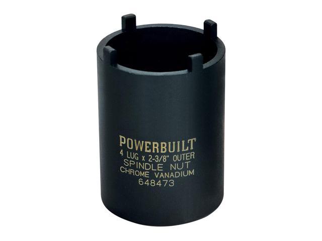 Powerbuilt Spindle Nut Socket Lugs Chevy Gmc Dodge Ford