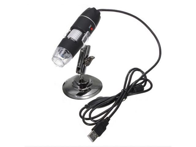 USB Digital Microscope 1.3 MP 8-LED Endoscope Magnifier