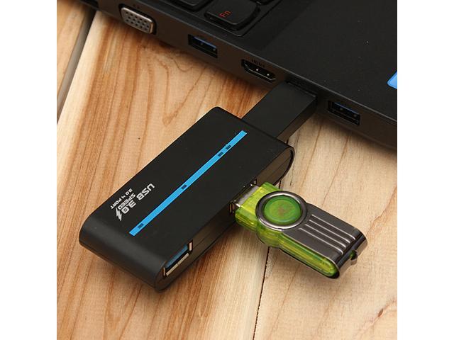 Portable High Speed 4 Ports USB 3.0/2.0 External