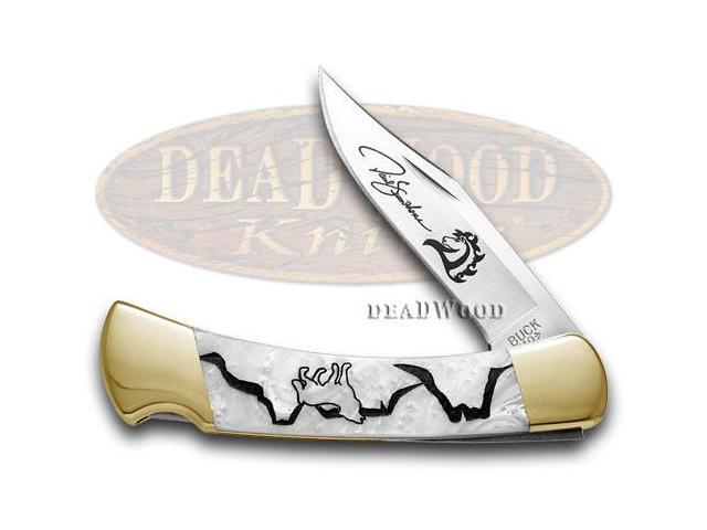 BUCK 110 Custom Black Pearl Corelon Black