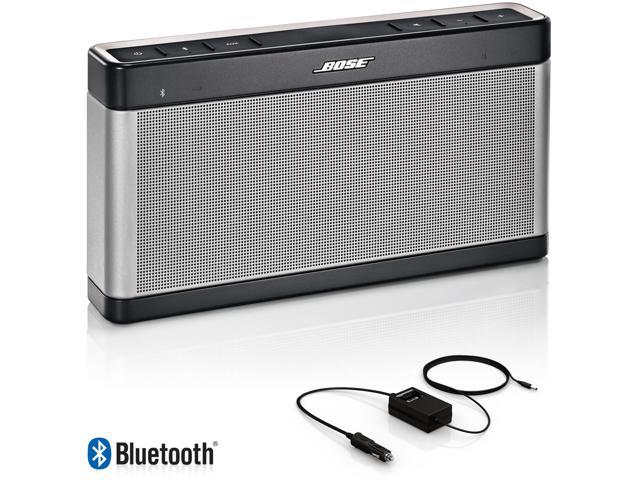 Bose SoundLink Bluetooth Mobile Speaker III Car Charger Bundle