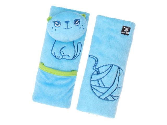 BenBat Seat Belt Pals Strap Cover 2-Pack - Cat 1-4 years old