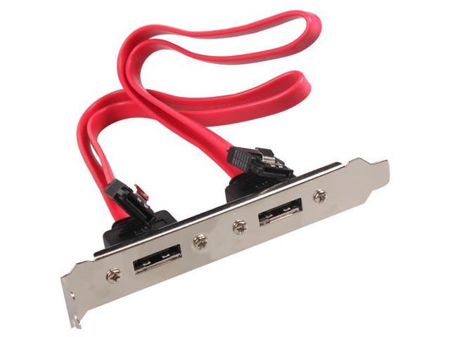 OKGEAR TWO External SATA Port PCI Brack