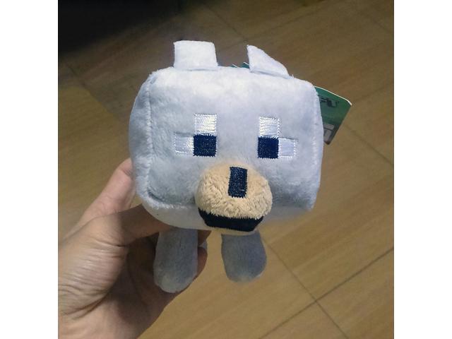 giant minecraft wolf plush