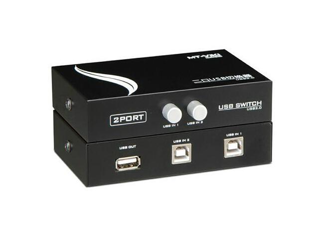 2 Port USB 2.0 Sharing Switch Box Hub