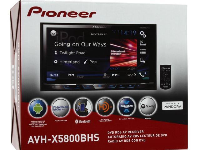 Pioneer AVH-X5800BHS 7 LCD DOUBLE DIN BLUETOOTH DVD (Replaced AVH-X5700BHS)-Newegg.com