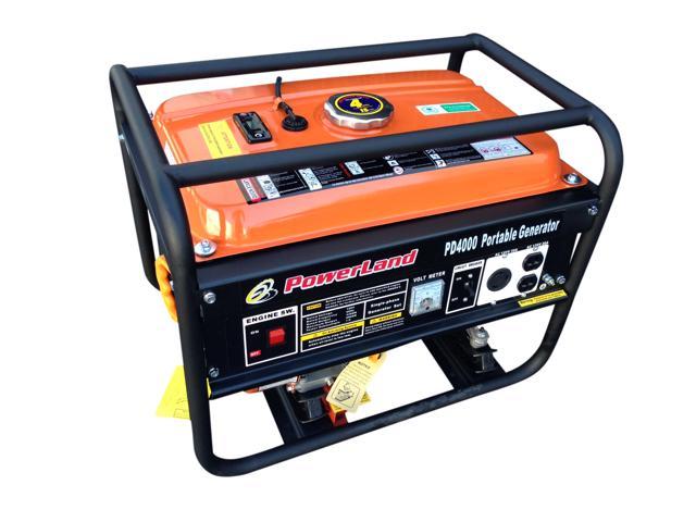 Powerland Portable Tri Fuel Gasoline Propane Natural Gas Generator 10000 Watt 16 Hp 1555