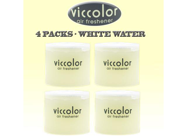 Japan Diax Viccolor White Water Air Freshener (Genuine Diax JDM Products) - 4 Pack