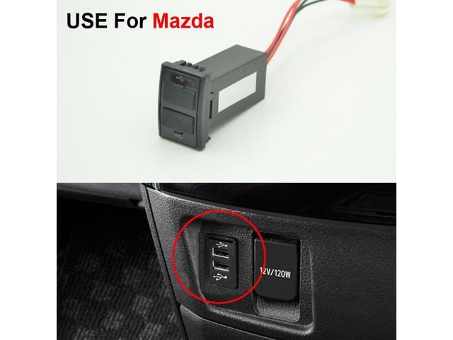 Car Original Position Dual USB Port Socket Auto Adapter