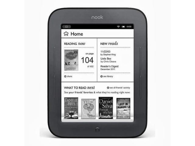 Barnes & Noble Nook Simple Touch eBook Reader (Wi-Fi Only) - Newegg.com