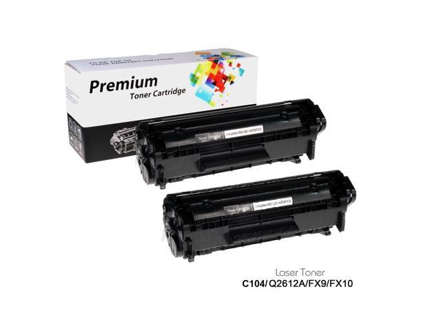 2pk Canon 104 Fx9 Fx10 C104 Toner Cartridge For Imageclass D420 D480 Mf4150 4270 3909