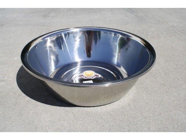 large metal mixing bowl