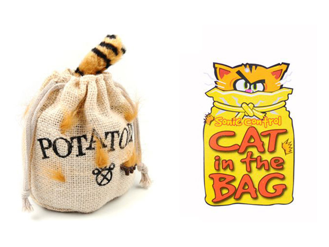 cat bag toy