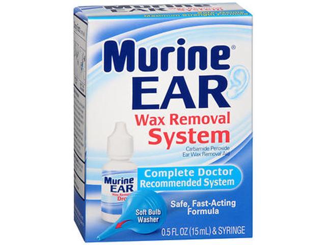 Murine Ear Wax Removal System Drops - 0.5 oz - Newegg.com
