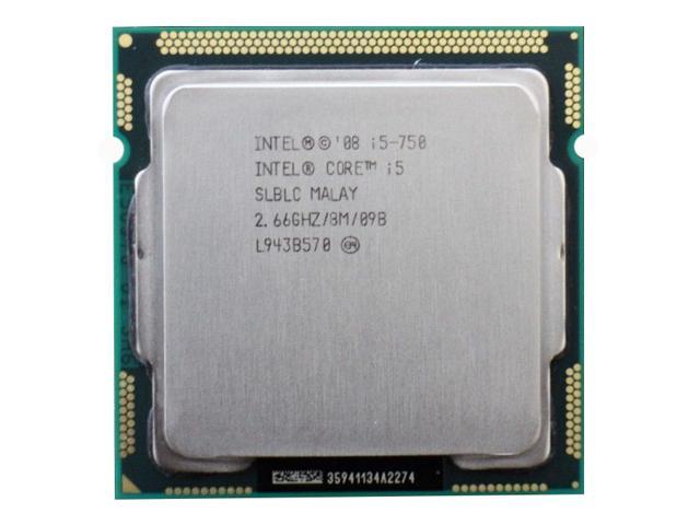 Intel Core I5 750 2 66GHz 8 MB LGA1156 Desktop CPU Newegg