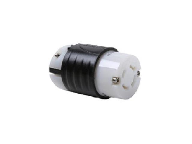 P & S L2120C Turnlok Connector, 5-Wire, 20A 120/208V, L21-20R, Black ...