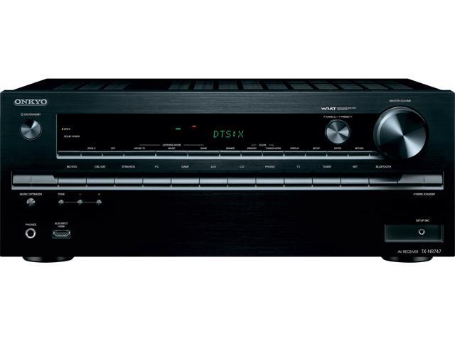 Onkyo TX-NR747 7.2 Ch THX Certified A/V Receiver with Wi-fi & Bluetooth