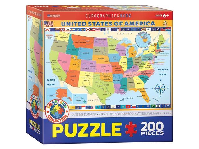 United States Of America Puzzle Game