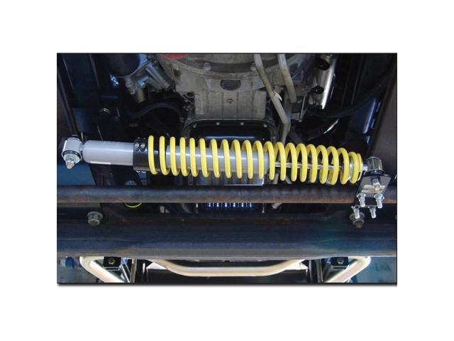 Steering stabilizer for class a motorhomes