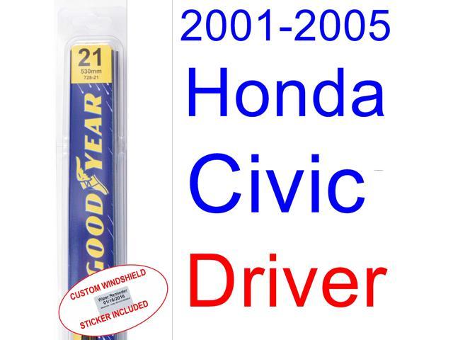 2004 Honda civic value package wiper blade #2