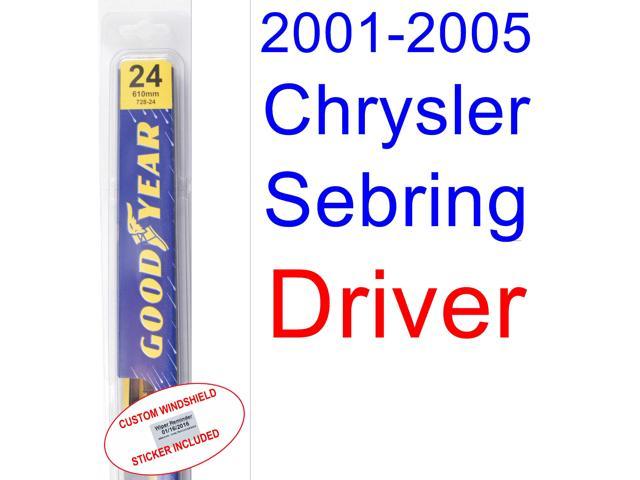 2002 Chrysler sebring wiper blades #2