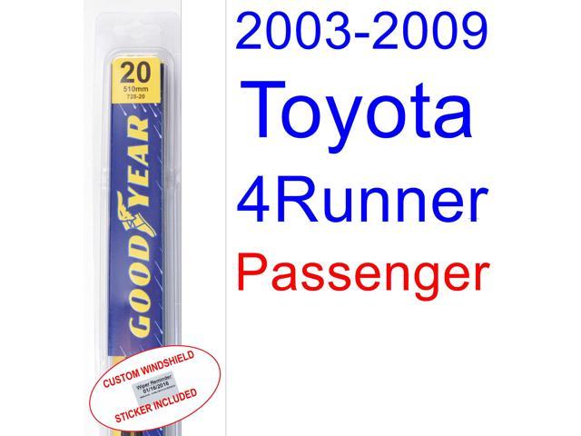 wiper blades for 2007 toyota 4runner #5