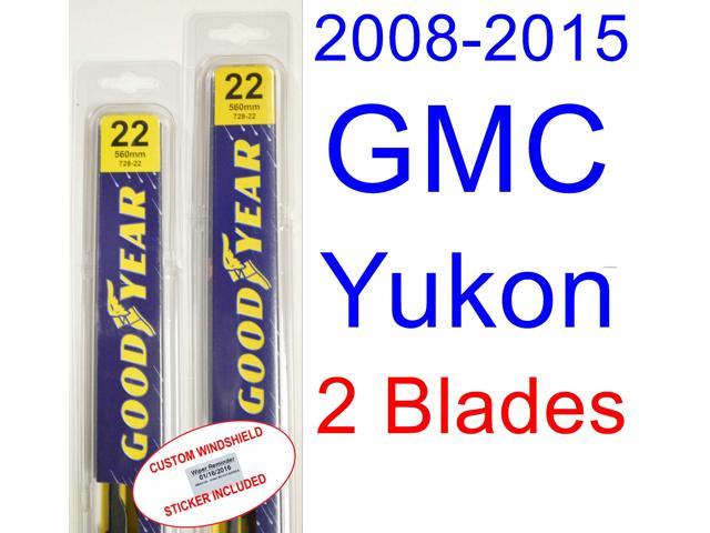 2008 Gmc yukon wiper blades