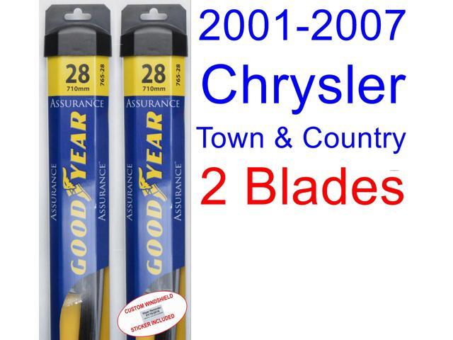 2005 Chrysler town and country wiper blades #2