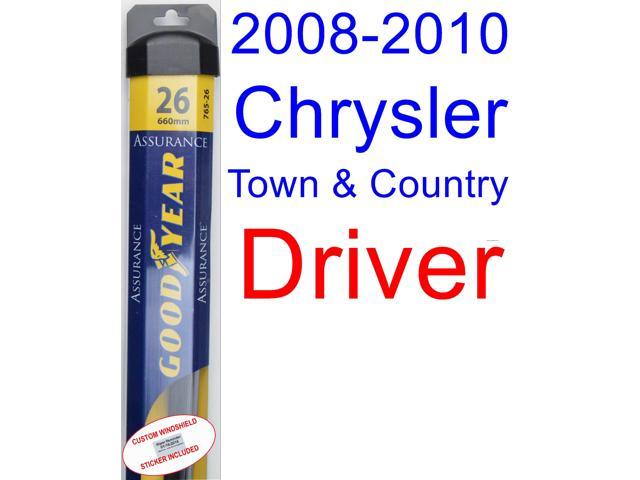 2008 Chrysler town and country wiper blades #2