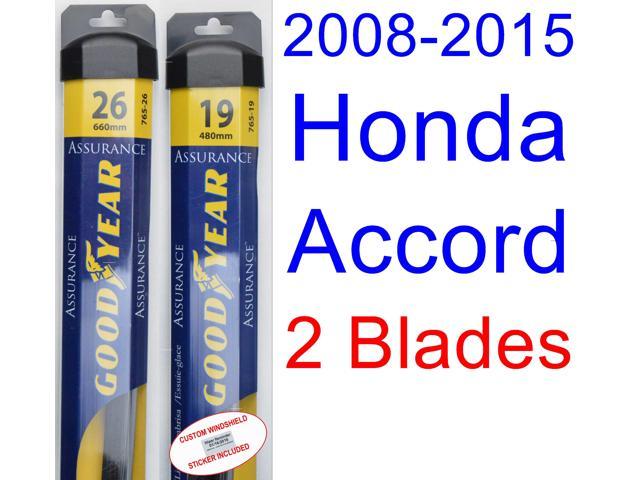 Replacing wiper blades 2008 honda accord #7