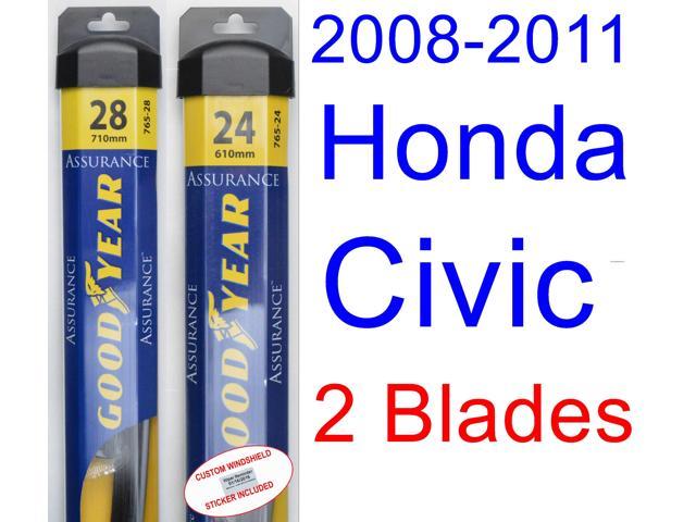 2008 Honda civic si wiper blades #6